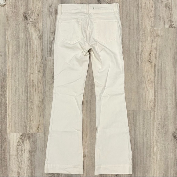 J Brand Petite Heartbreaker White Denim Low Rise Cotton Boot Cut Jeans Size 26” - Picture 9 of 9